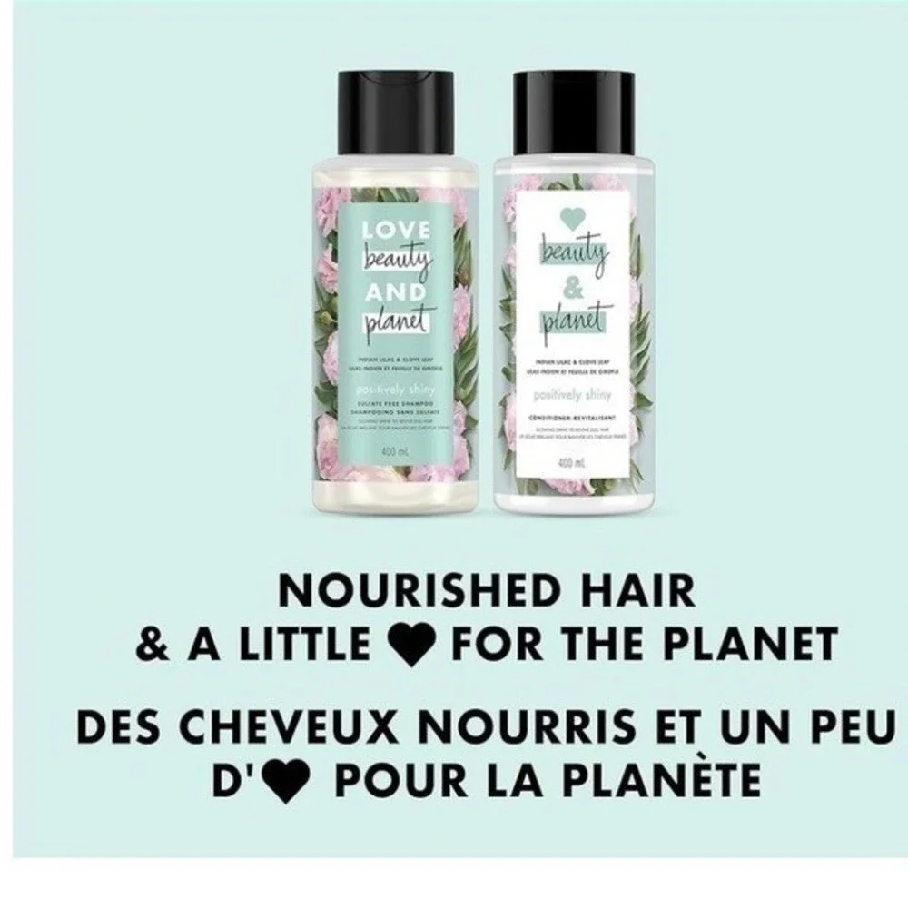 Love‎ Beauty and Planet Conditioner Positively Shiny Lilac Clove 6.75 fl oz